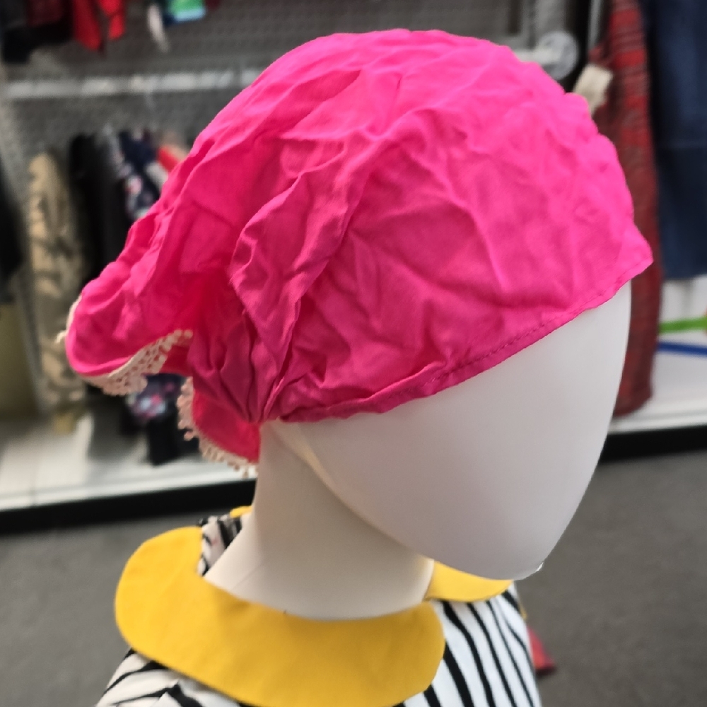 Peppercorn Kids Fuchsia Hair Wrap with Lace